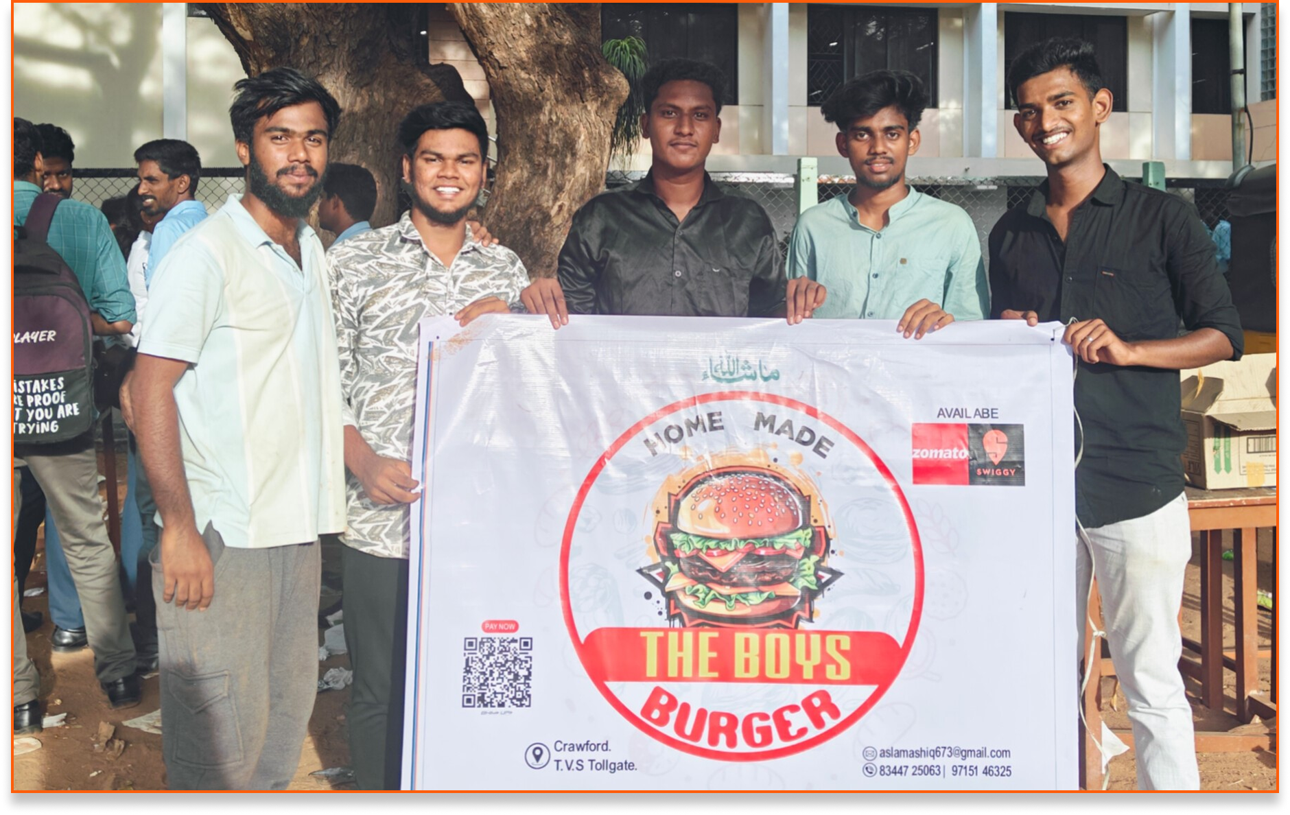 Affordable burgers and shakes in Trichy